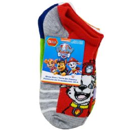 60 Pieces 5pk Paw Patrol Playin Around Ns Socks Size 6-8 C/p 60 - Boys Ankle Sock
