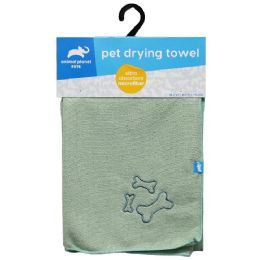 24 of 44 Inx27 In Sage Embroidered Drying Towel C/p 24