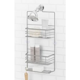 12 Pieces 2.5 Tier Cool Gray Amesbury Shower Caddy C/p 12 - Shower Curtain