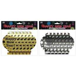 48 Pieces 5 Piece New Year Blow Out Gold Silver - New Years