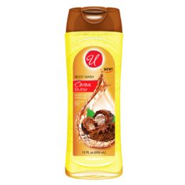 12 Pieces 12oz Hydrating Body Wash Cocoa Butter - Shampoo & Conditioner