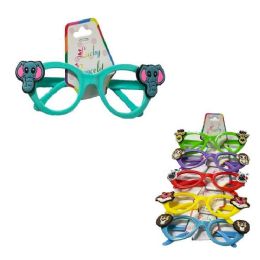 12 Pieces Children's Novelty Party Glasses [animals] - Party Favors