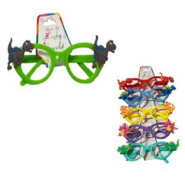 12 Pieces Children's Novelty Party Glasses [dinosaurs] - Party Favors