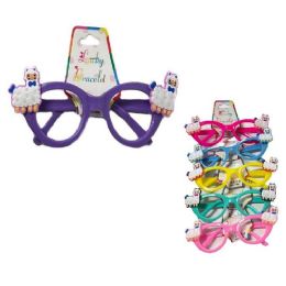 12 Pieces Children's Novelty Party Glasses [llamas] - Party Favors