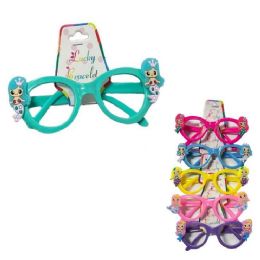 12 Pieces Children's Novelty Party Glasses [mermaids] - Party Favors