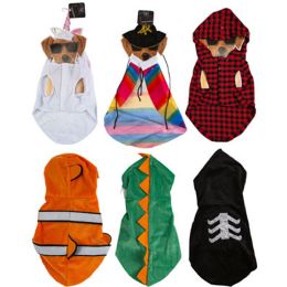 24 pieces Pet Costume 6ast Deluxe Polyster Tcd/ht - Pet Accessories