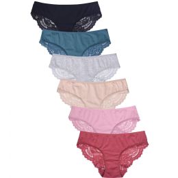 432 Pieces Mamia Ladies Cotton Bikini Panty - Womens Panties & Underwear