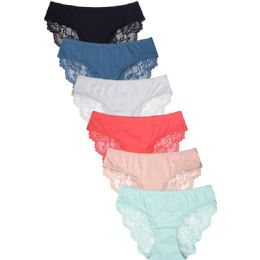 432 Pieces Mamia Ladies Cotton Bikini Panty - Womens Panties & Underwear