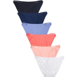 432 Pieces Sofra Cotton Bikini Panty - Womens Panties & Underwear