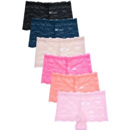 432 of Sofra Ladies Lace Hipster Panty