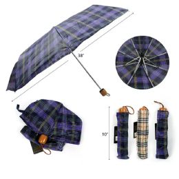 60 Pieces 38 Inch Short Umbrella - Umbrellas & Rain Gear