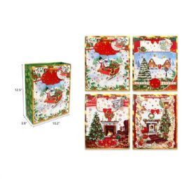 144 of 10.2 X12.5 X3.9 Christmas Gift Bag