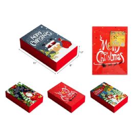 24 of 11 X 8 X 1.2 4pc Christmas Gift Box