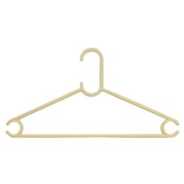 8 Pieces 16 Pack Ivory Plastic Box Hangers - Hangers