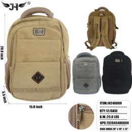 12 of Backpack - 3 Color Mix 19"