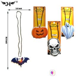 48 of Halloween Light Up Necklace