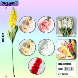 24 Pieces 32" Violets Flower 6 Color Mix - Artificial Flowers