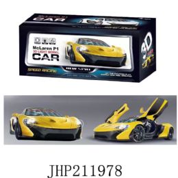 48 Pieces B/o Car Mclaren Open Door Car With Light - Toy Weapons