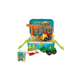 18 Pieces Construction Toy Set Suitcase - Boys Toy Sets