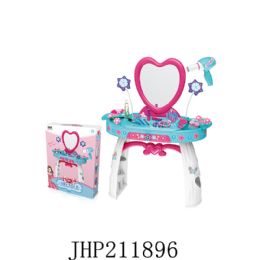 4 Pieces Beauty Set Toy Dressing Table - Girls Toy Sets