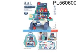 12 Pieces 8113bp Doctor Set Toy Backpack - Boys Toy Sets