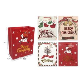 72 Pieces 16.5 X 12.7 X 6.5 Christmas Gift Bag - Christmas Gift Bags and Boxes