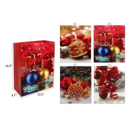 72 Pieces 12.5 X 16.9 X4.7 Christmas Gift Bag - Christmas Gift Bags and Boxes