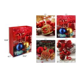 144 Pieces 10 X 12.6 X 4.7 Christmas Gift Bag - Christmas Gift Bags and Boxes