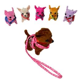 24 Pieces Barking And Walking Chihuahua Dog With Leash - Animals & Reptiles