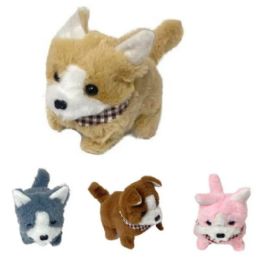24 Pieces Barking And Walking Dog (plaid Scarf) - Animals & Reptiles