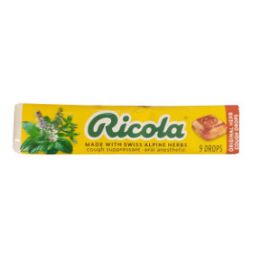 20 pieces Ricola Original Herb Cough Drops - Pain and Allergy Relief