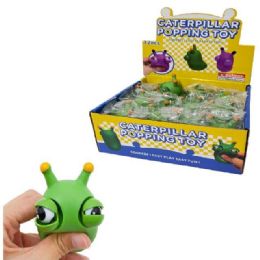 24 Pieces EyE-Popping Squeeze Toy [caterpillar] - Slime & Squishees