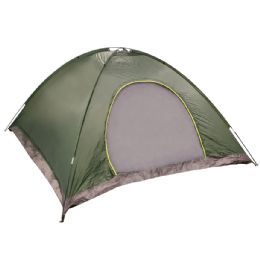 5 Pieces Wholesale Tent 5- 6 Person - Hunter Green - Camping Gear