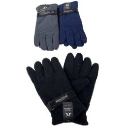 72 Pairs Men's Fleece Gloves -Thermal Insulate - Fleece Gloves