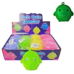 24 Pieces LighT-Up Yoyo Ball [monster] - Light Up Toys