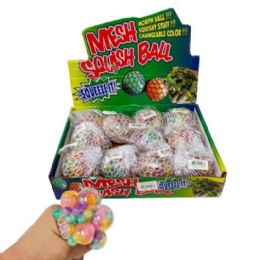 24 of Mesh Squish Ball With Water Beads