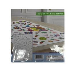 24 pieces of Tablecover Easter Color Your Own Paper 36x48in Pb/in Use Insert
