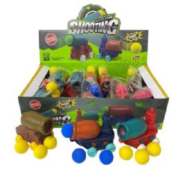 24 of Popping Ball Launcher Toy [cannon]
