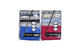 432 Pieces Boy's Color Printed Underwear - Baby Apparel