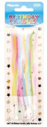 24 Pieces Wavy Birthday Candle - Birthday Candles