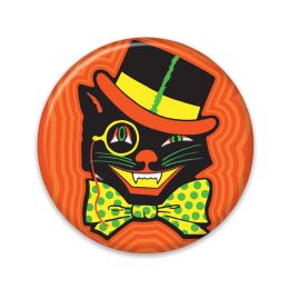 168 pieces Vintage Halloween Cat Button - Halloween