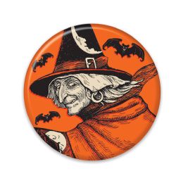 168 pieces Vintage Halloween Classic Witch Button - Halloween