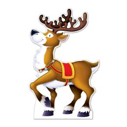 4 pieces Reindeer StanD-up - Party Paper Goods