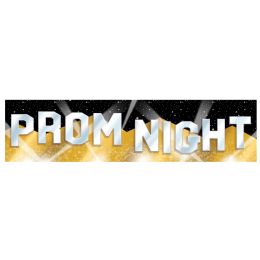 Red Carpet Prom Night Sign StanD-up - Photo Prop Accessories & Door Cover