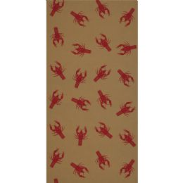 6 pieces Crawfish Kraft Paper Table Roll - Party Paper Goods