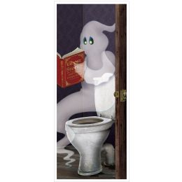 12 pieces Ghost Restroom Door Cover - Photo Prop Accessories & Door Cover