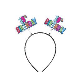 12 pieces 19th  Birthday Boppers - Costumes & Accessories