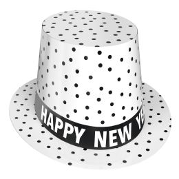25 pieces New Year Tux HI-Hat - Party Hats & Tiara