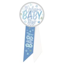 216 pieces Welcome Baby Boy! Rosette - Baby Shower