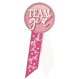 216 pieces Team Girl Rosette - Baby Shower